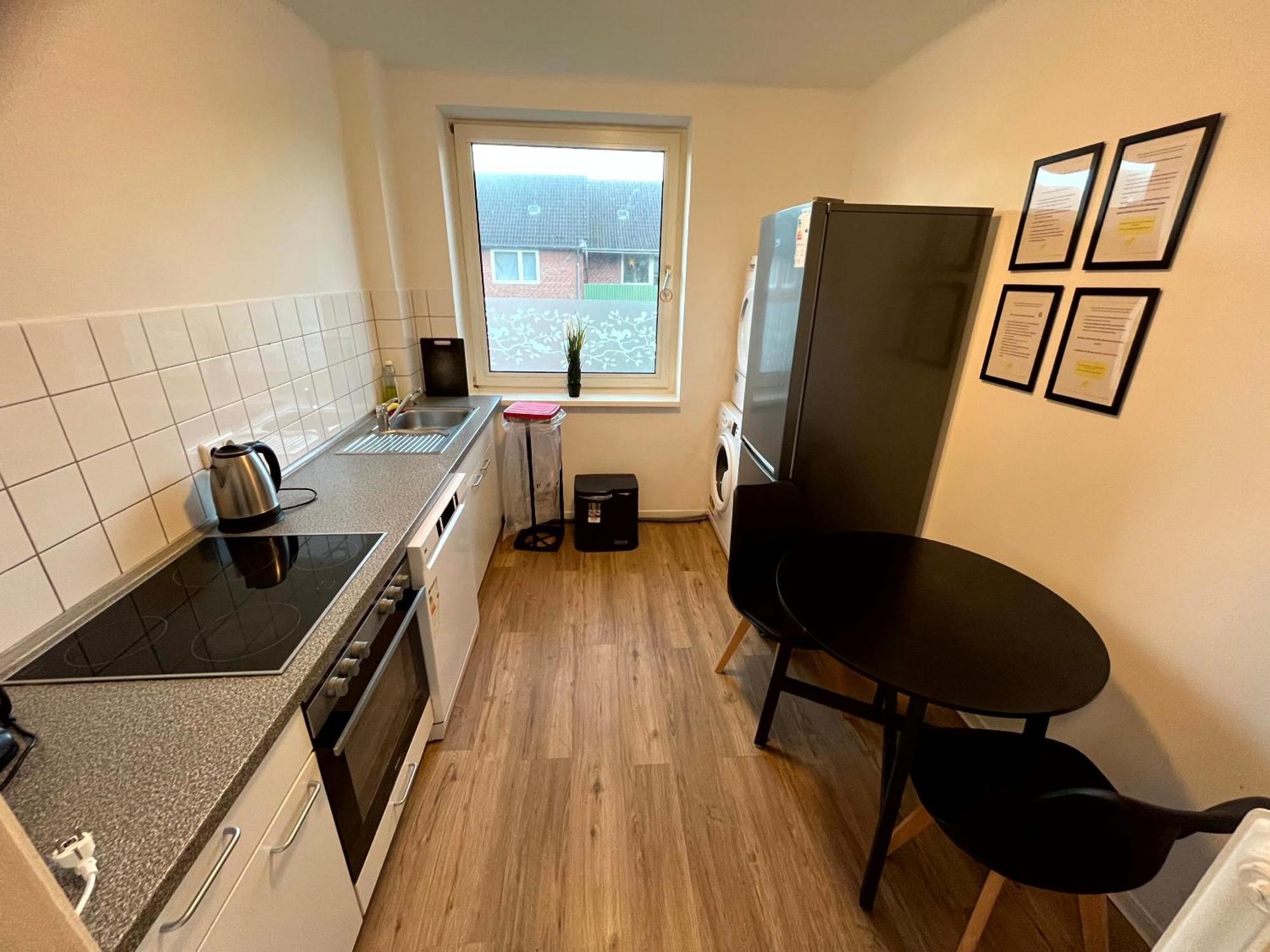3-Zimmer Monteurwohnung Mit Balkon Neumünster Eksteriør bilde